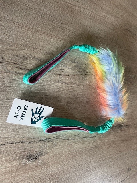 Tug Crabe en fausse fourrure - Menthe